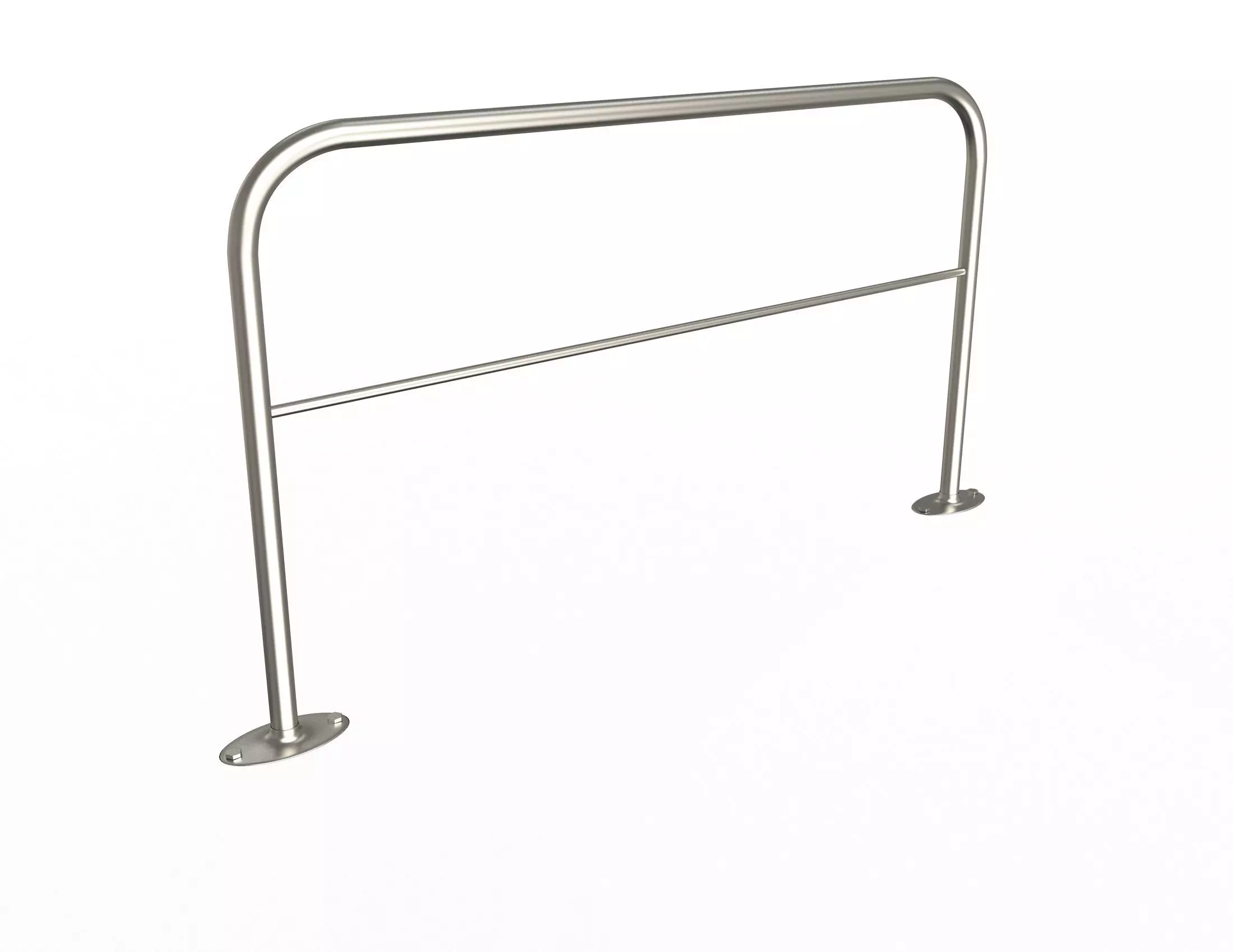  Simple Railing Low-poly 3D model_0