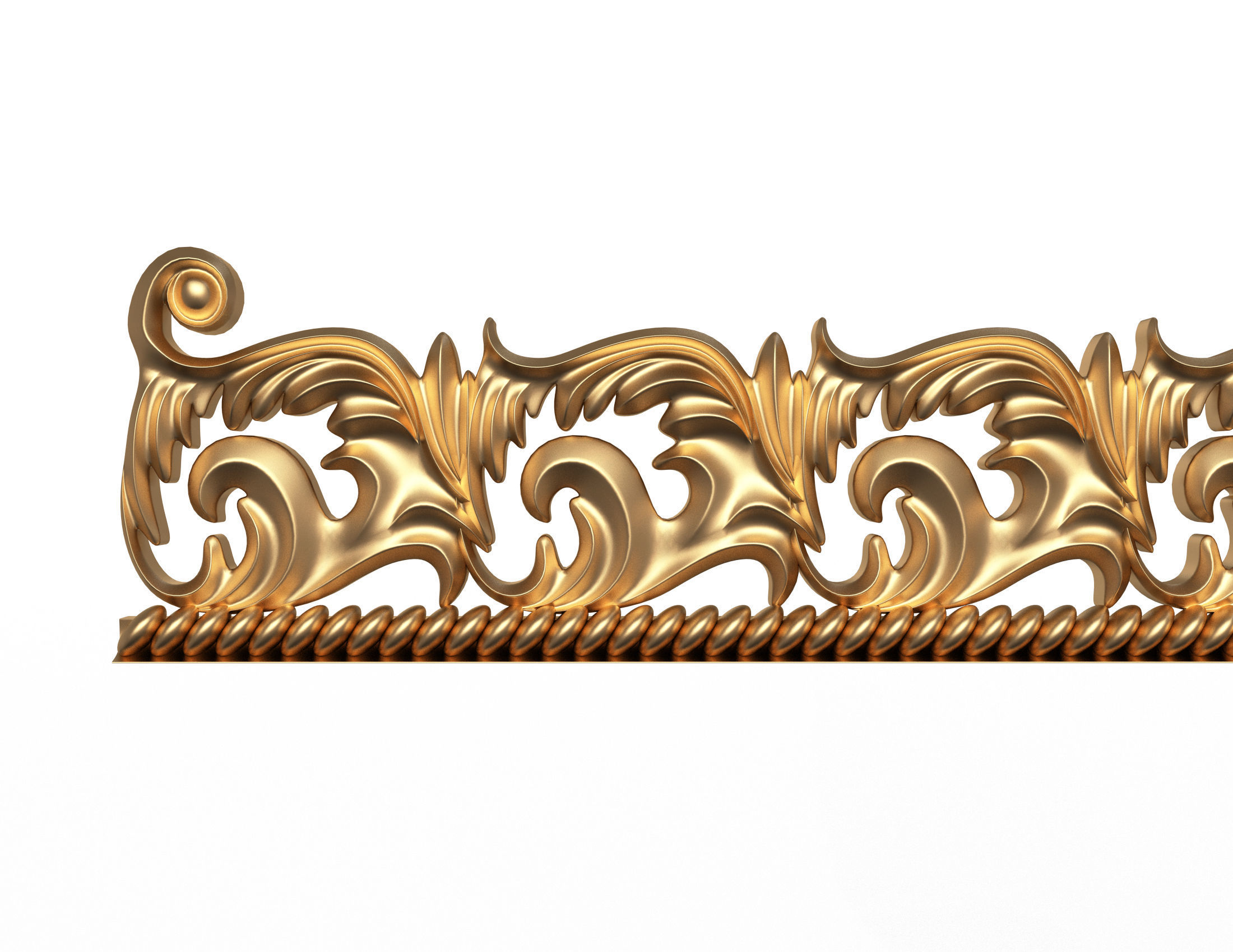 Ornament Decoration Zerengiz Low-poly 3D model_3