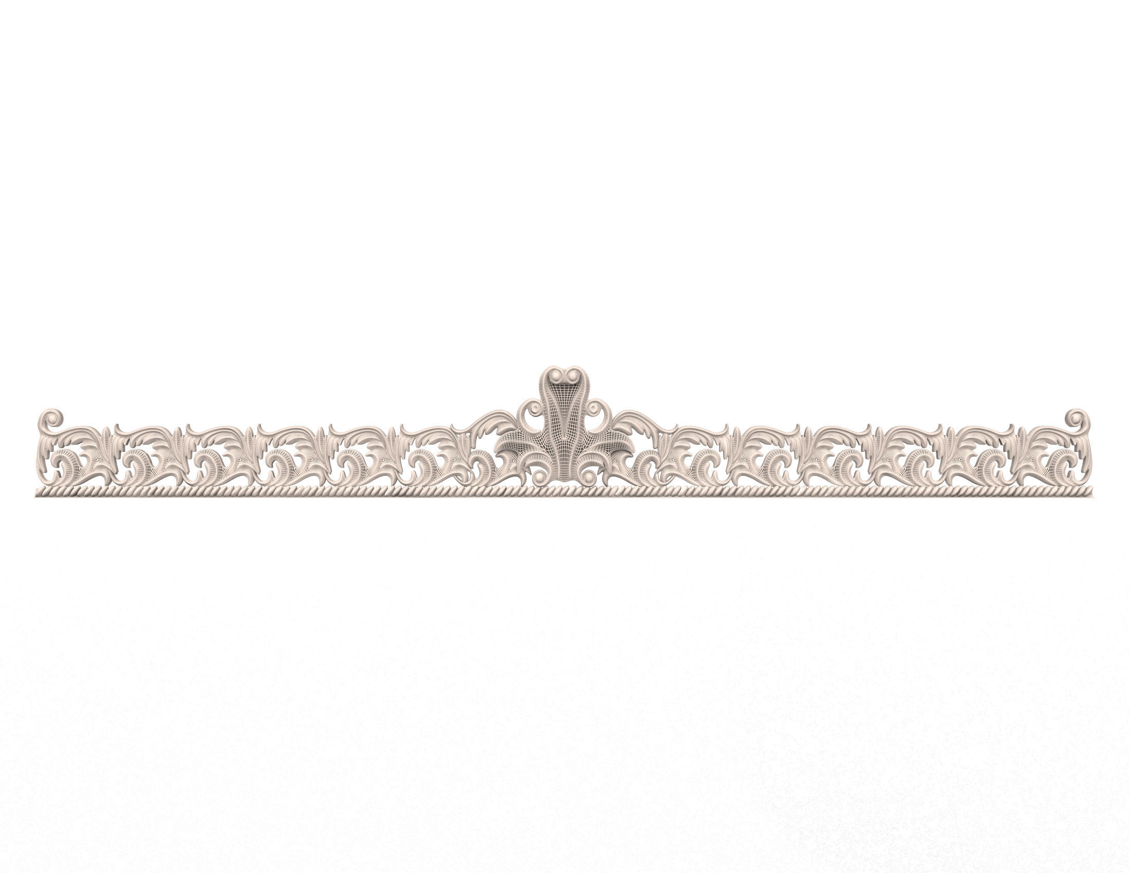 Ornament Decoration Zerengiz Low-poly 3D model_5