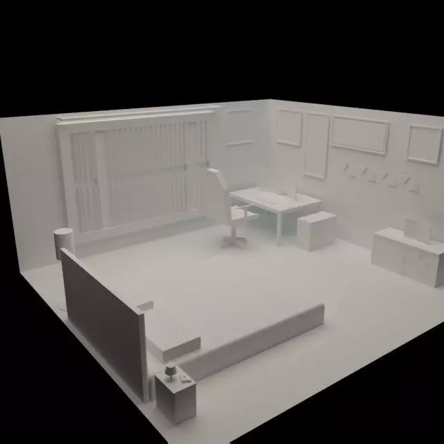  3d Gaming room 3D model_0