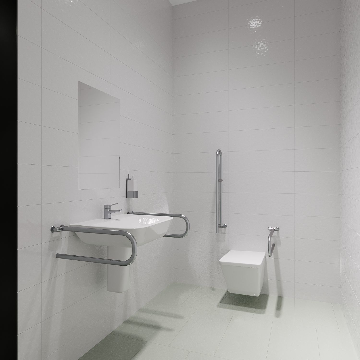Medical Patient Room 3D 3D model_8