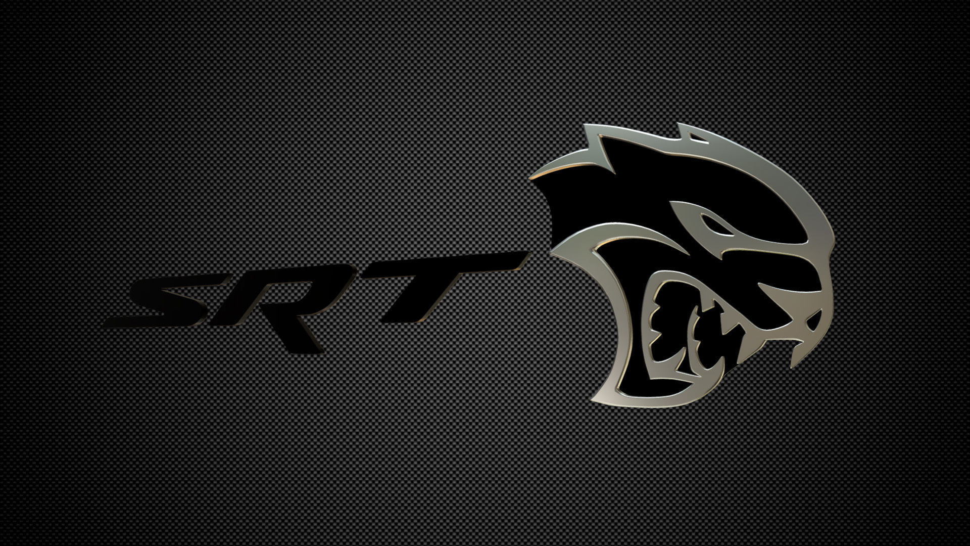 srt logo 3D model_2