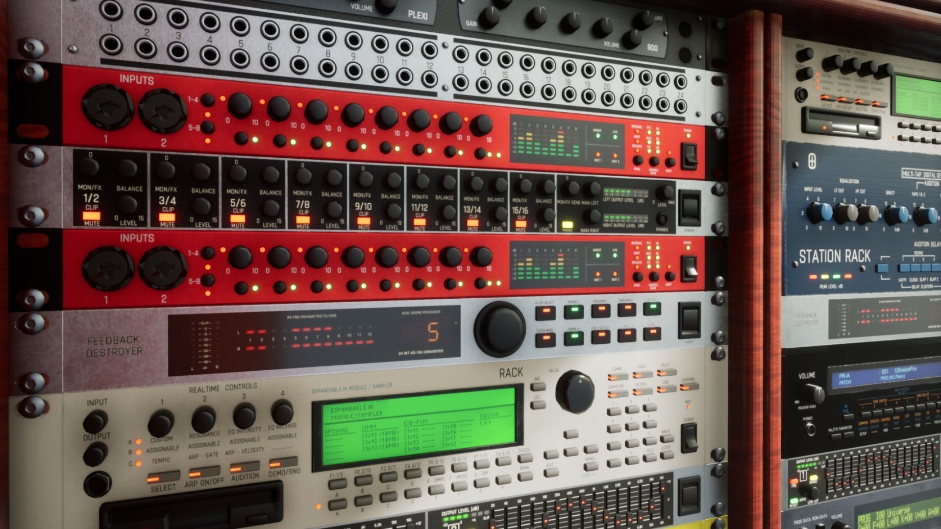 Music Modules Vol 1 For Unreal Low-poly 3D model_7