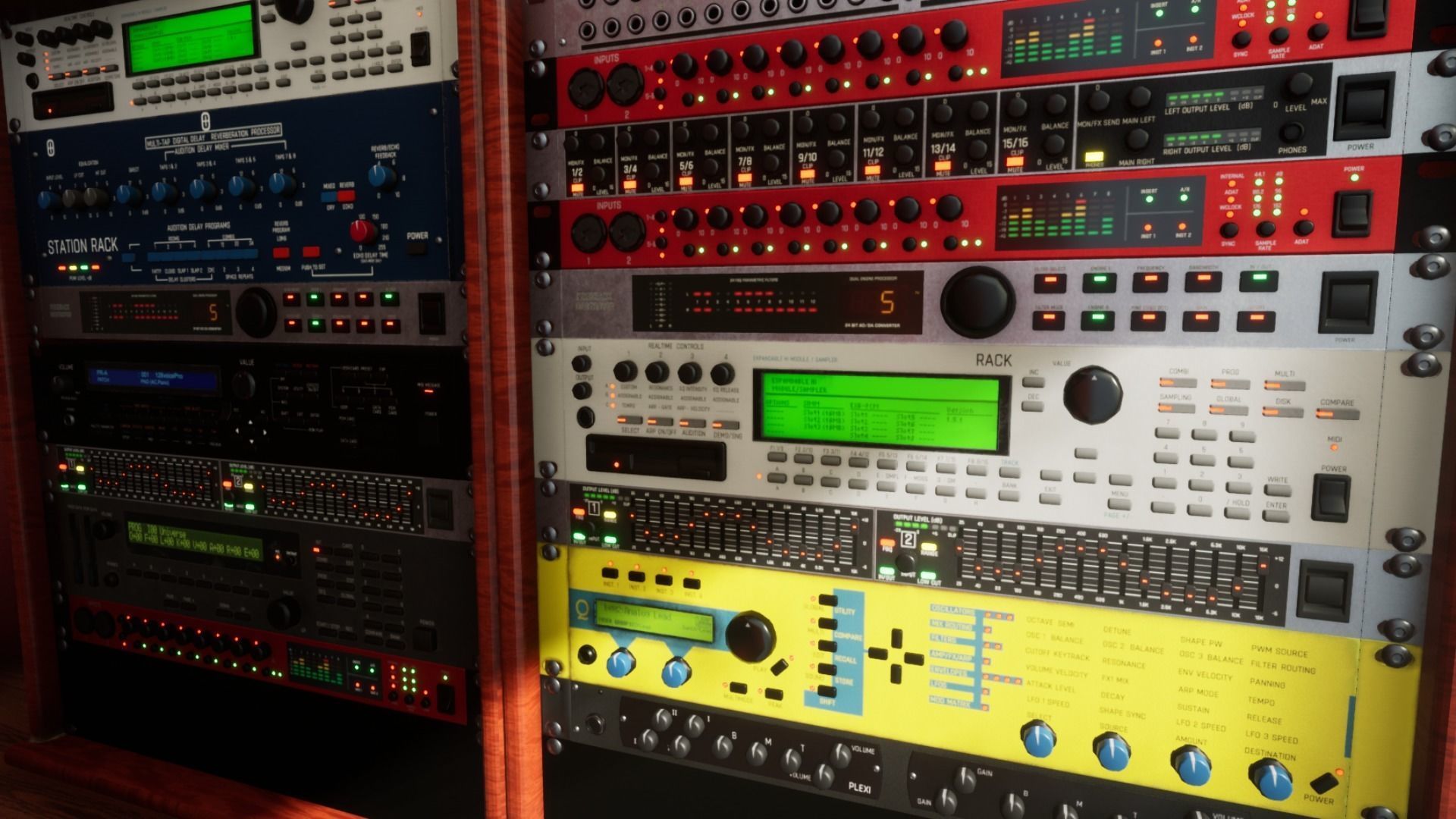 Music Modules Vol 1 For Unreal Low-poly 3D model_13