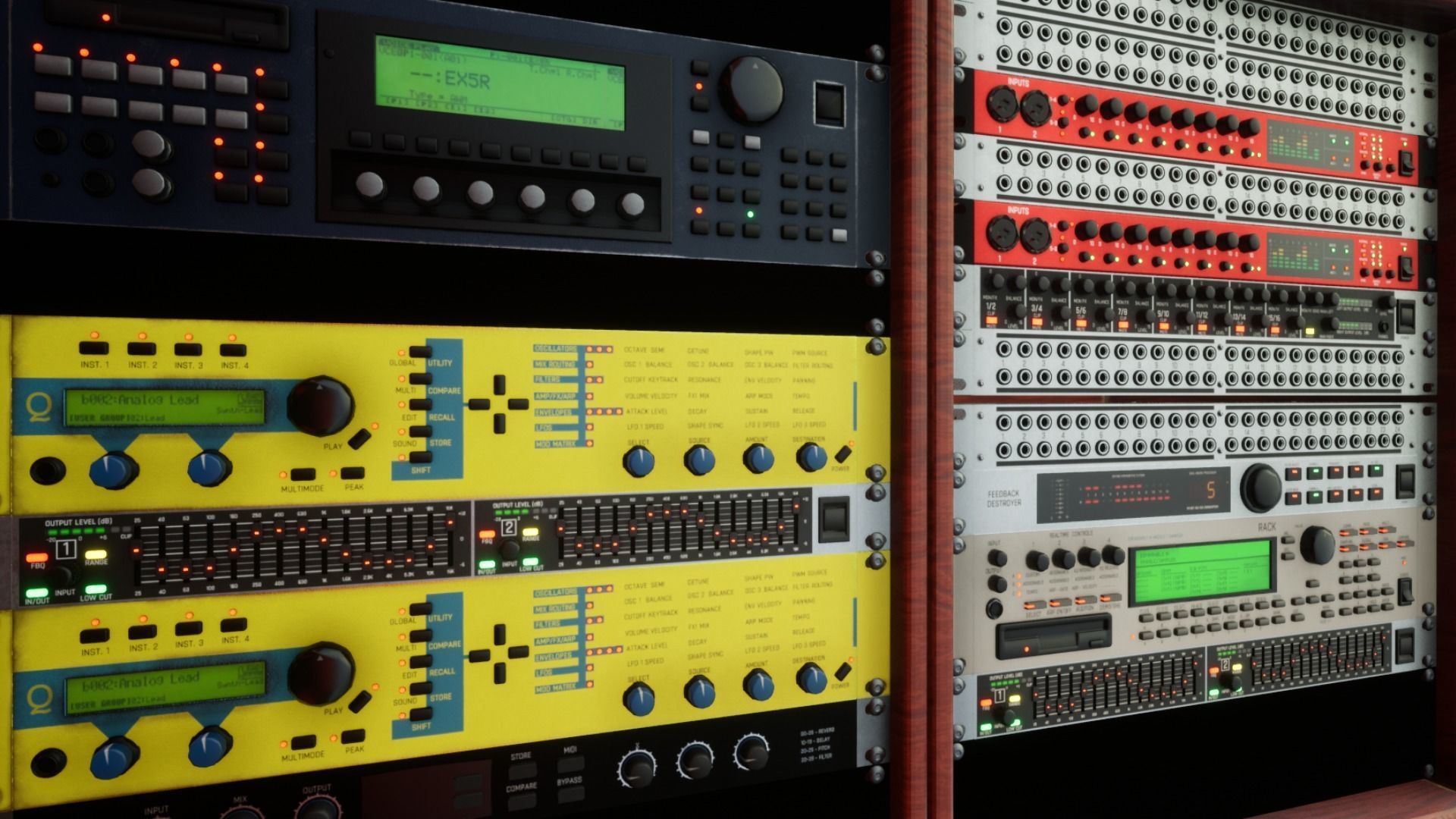 Music Modules Vol 1 For Unreal Low-poly 3D model_8