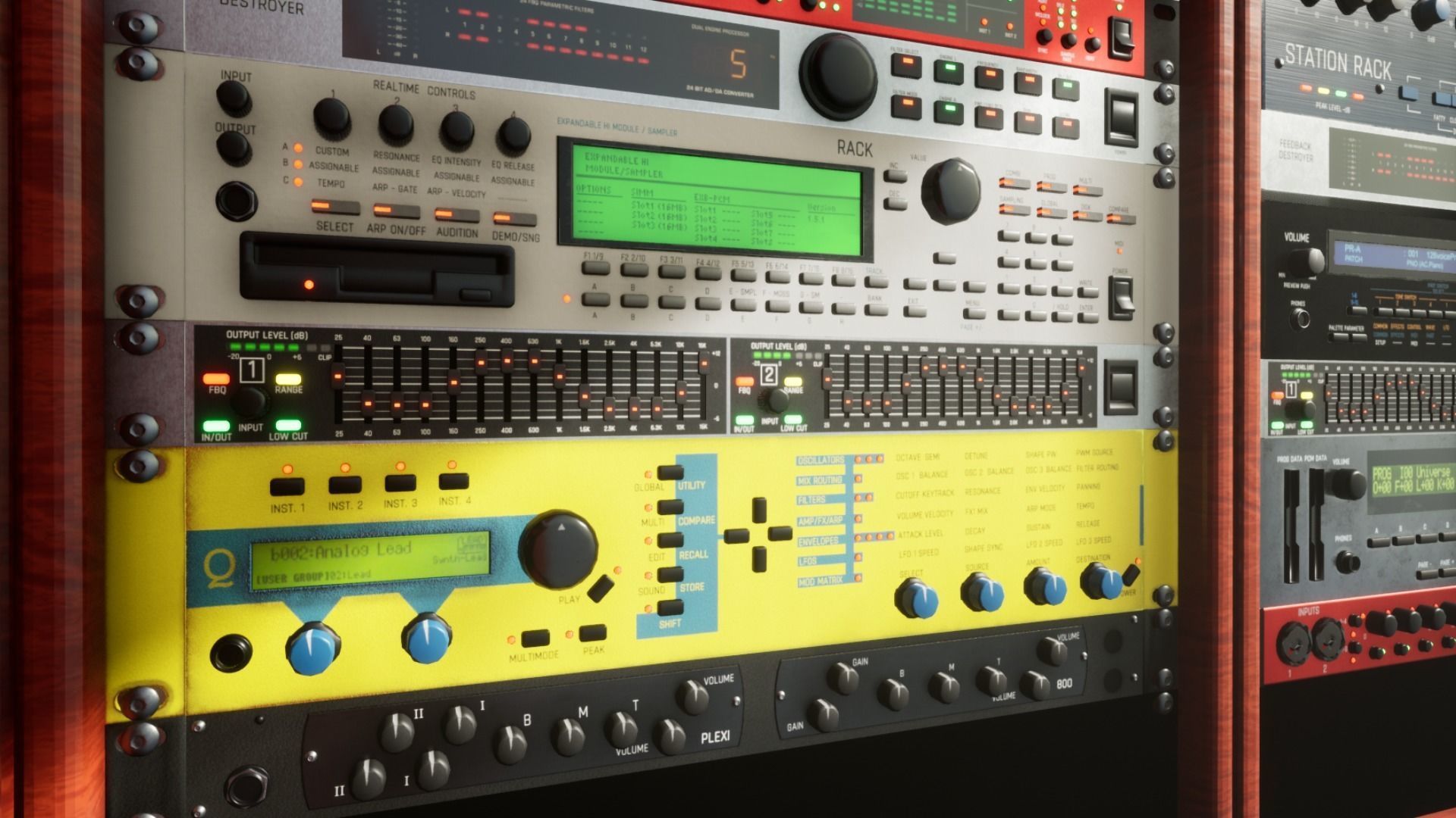 Music Modules Vol 1 For Unreal Low-poly 3D model_6