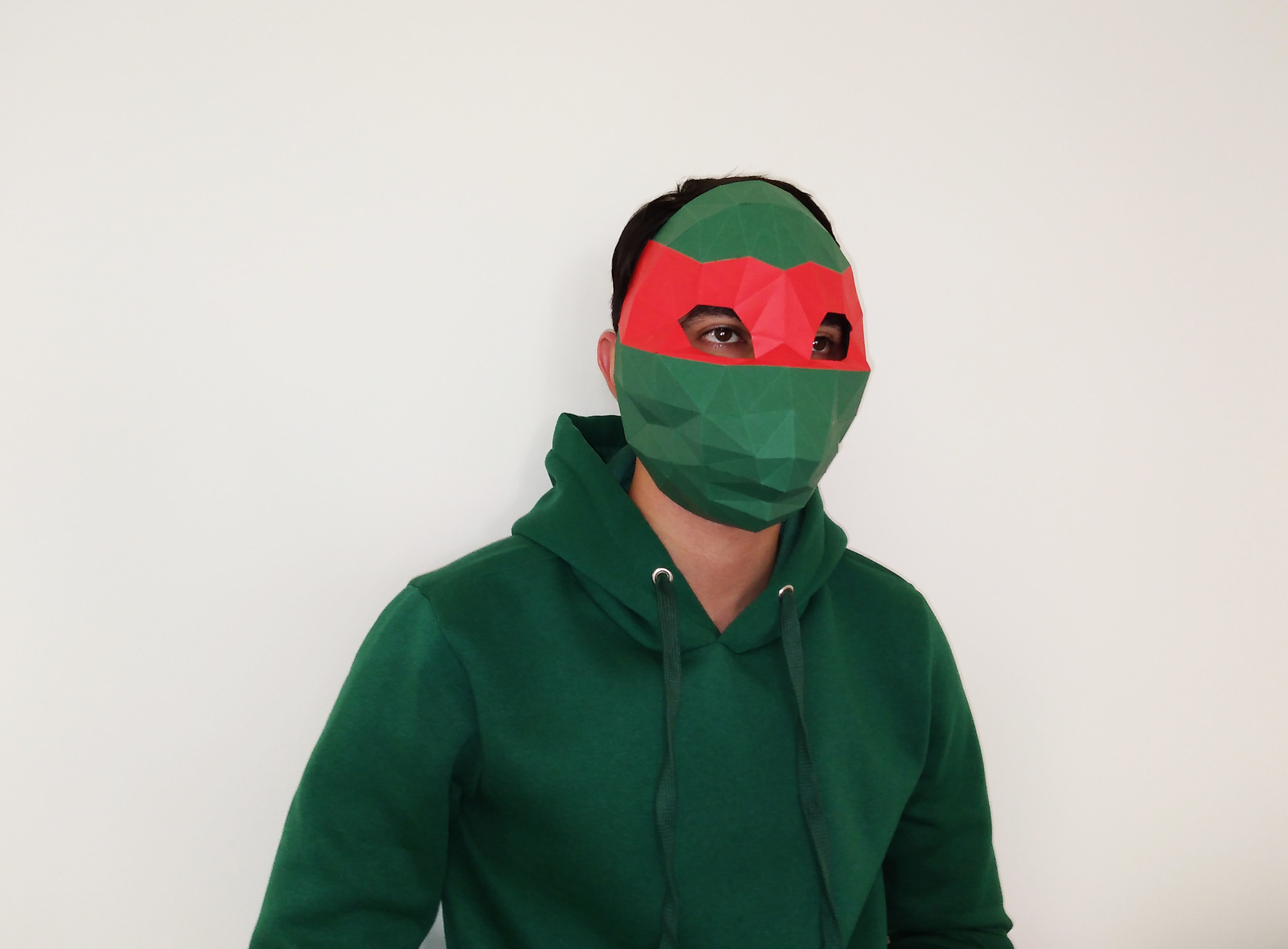 diy ninja turtles papercraft template and 3d model 3D print model_2