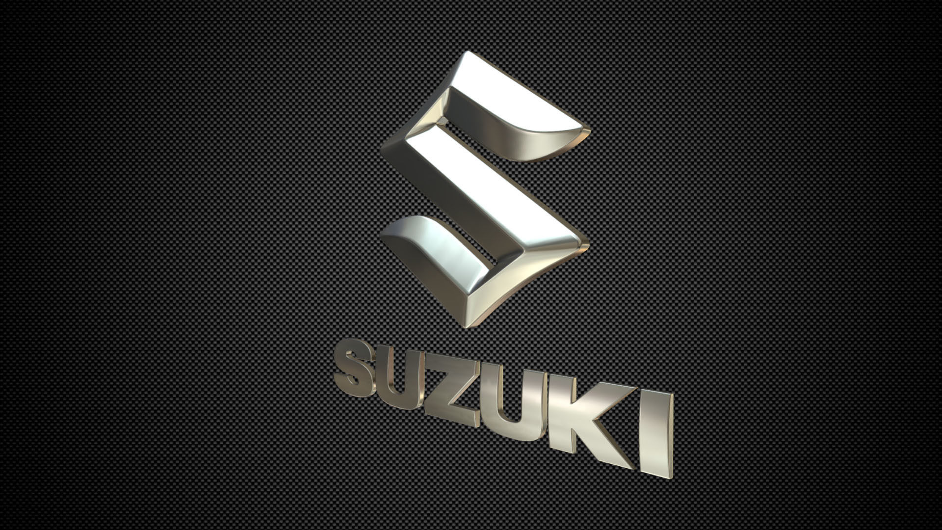 suzuki logo 3D model_2