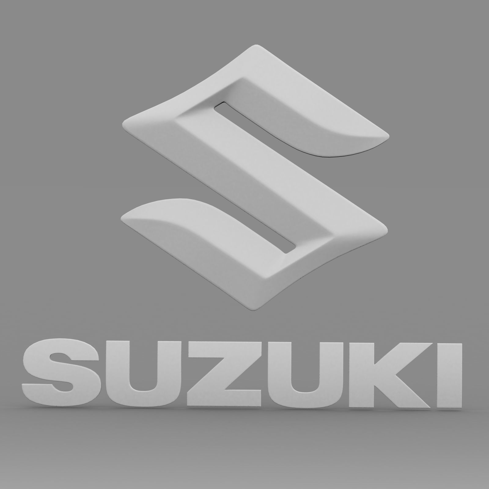 suzuki logo 3D model_6