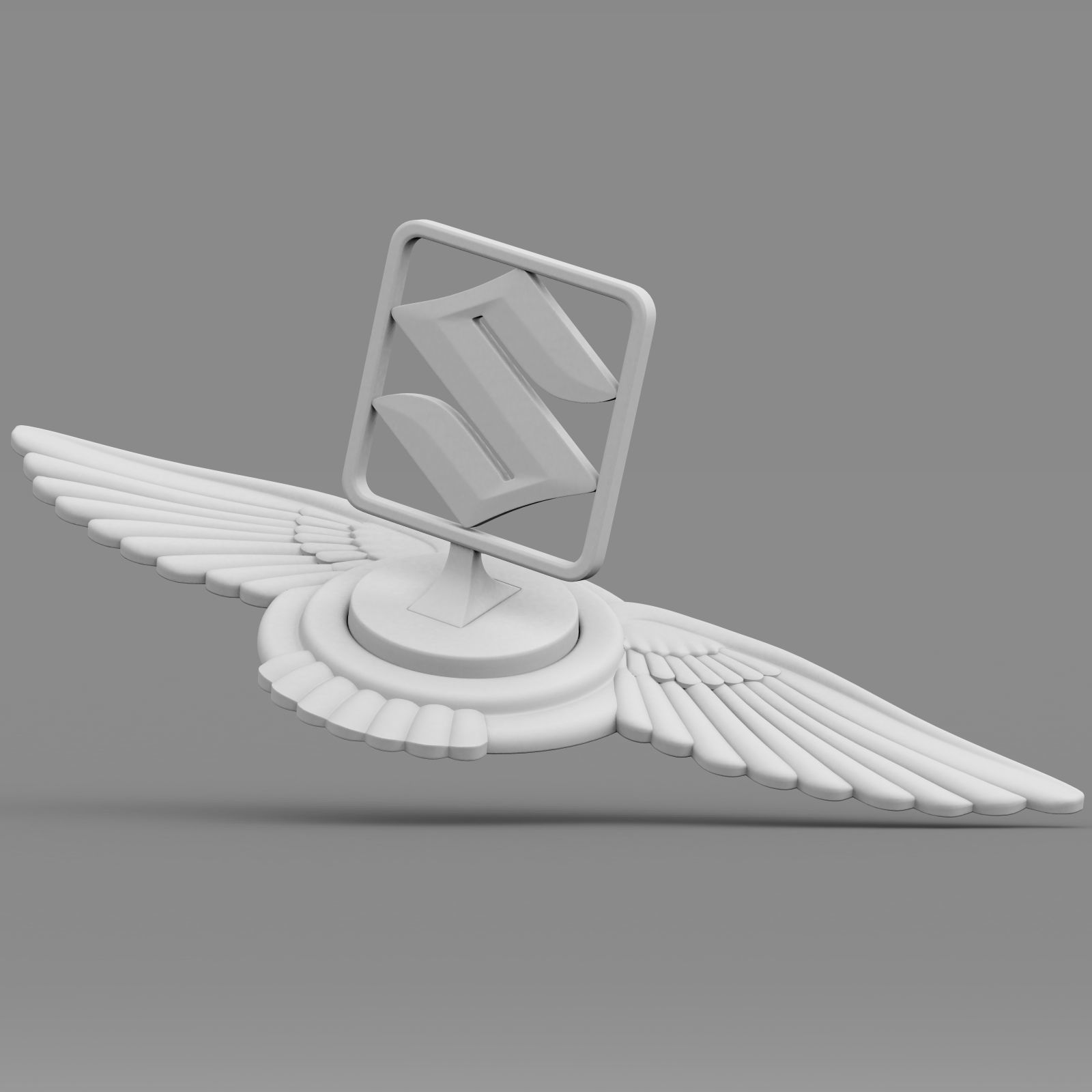 suzuki logo 3D model_7