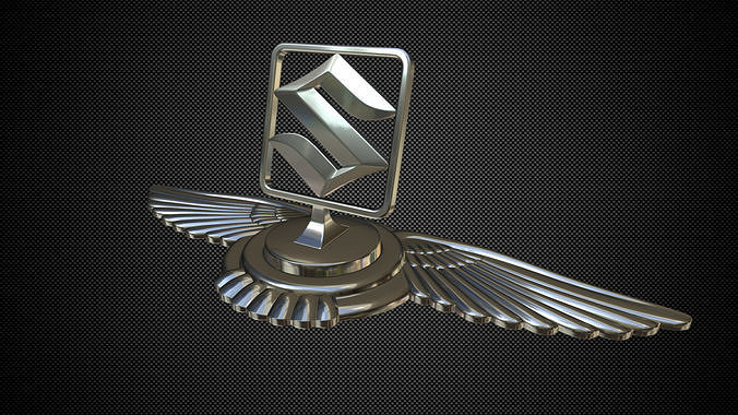 suzuki logo 3D model