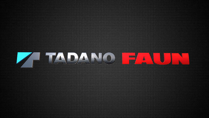 tadano faun logo 3D model