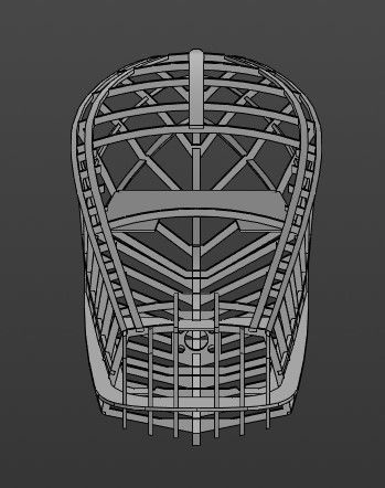 Riva Aquarama 1970 CAD 3D print model_5