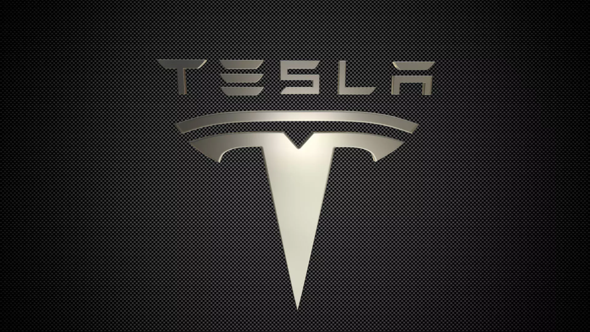 tesla logo 3D model_0