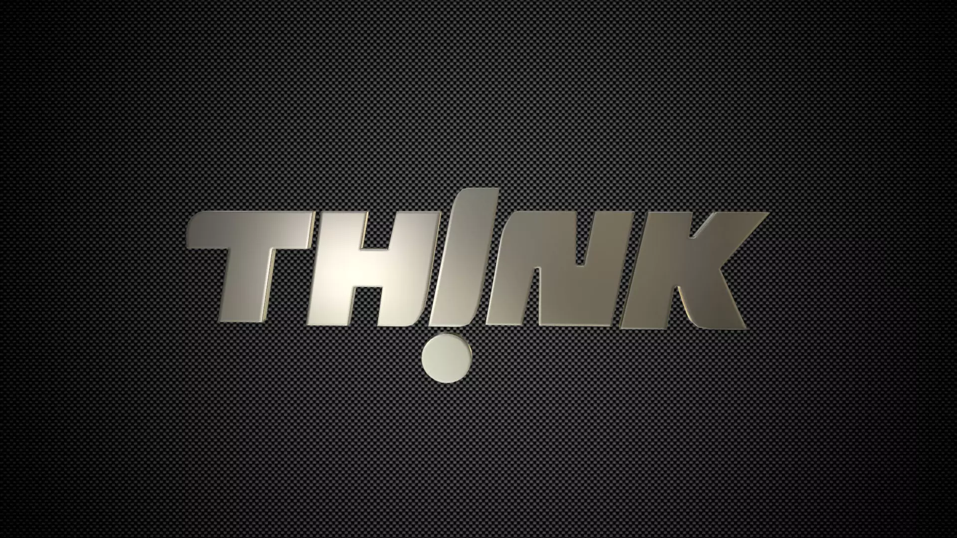 think logo 3D model_0