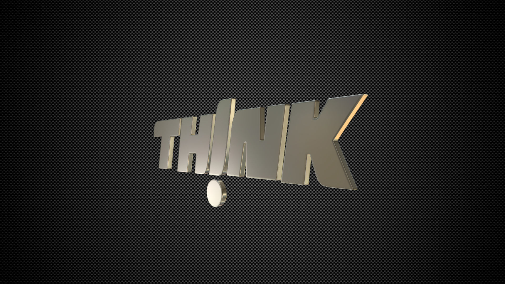 think logo 3D model_2