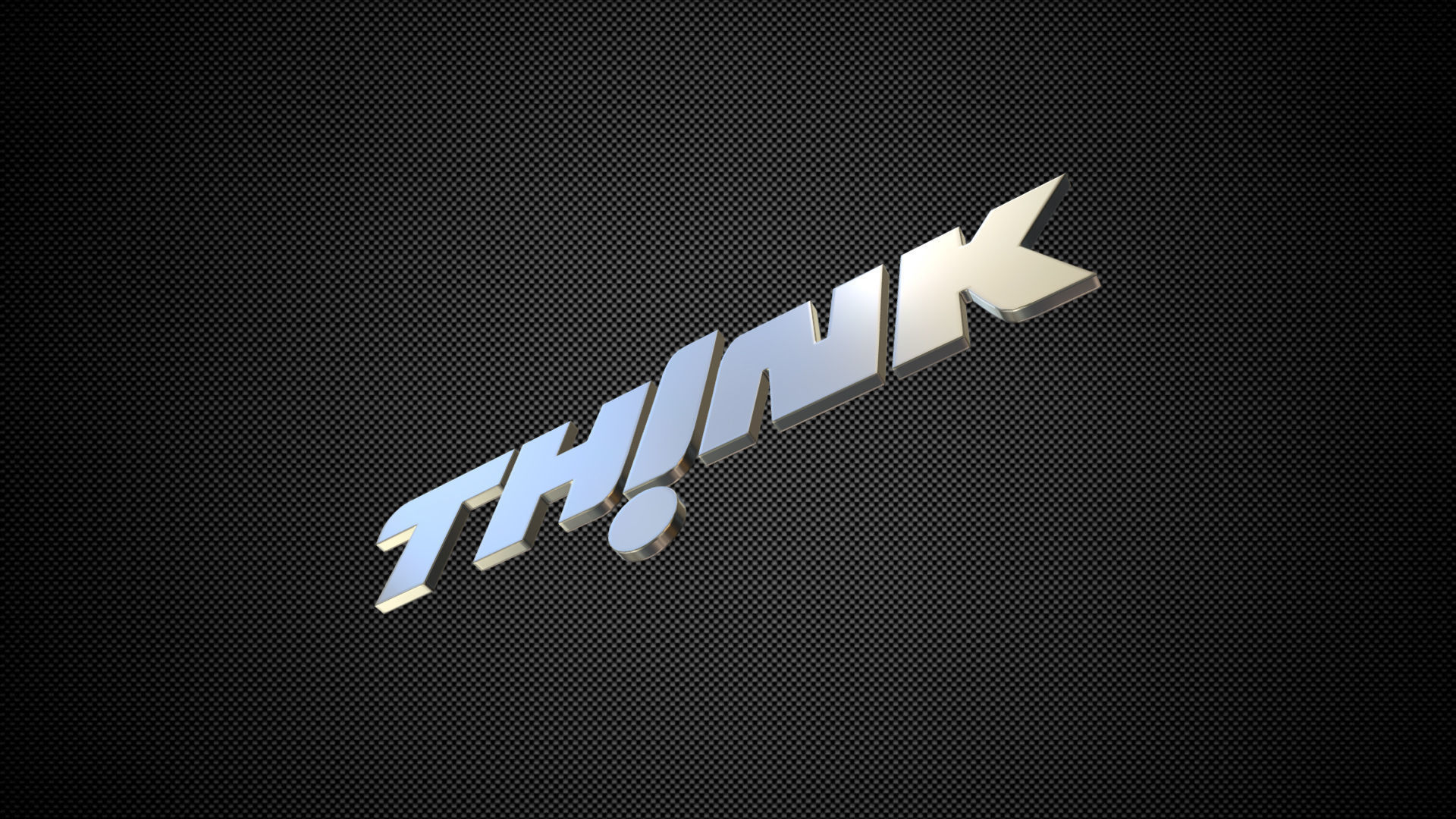 think logo 3D model_4