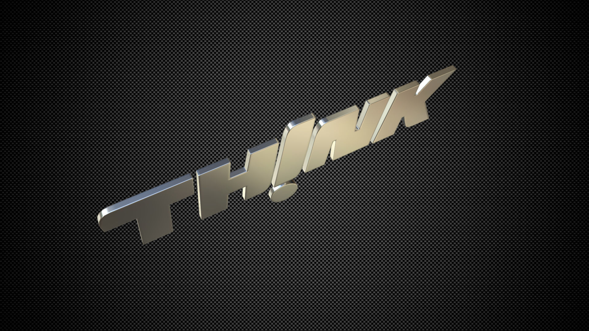 think logo 3D model_3