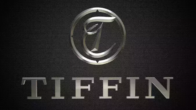 tiffin logo 3D model