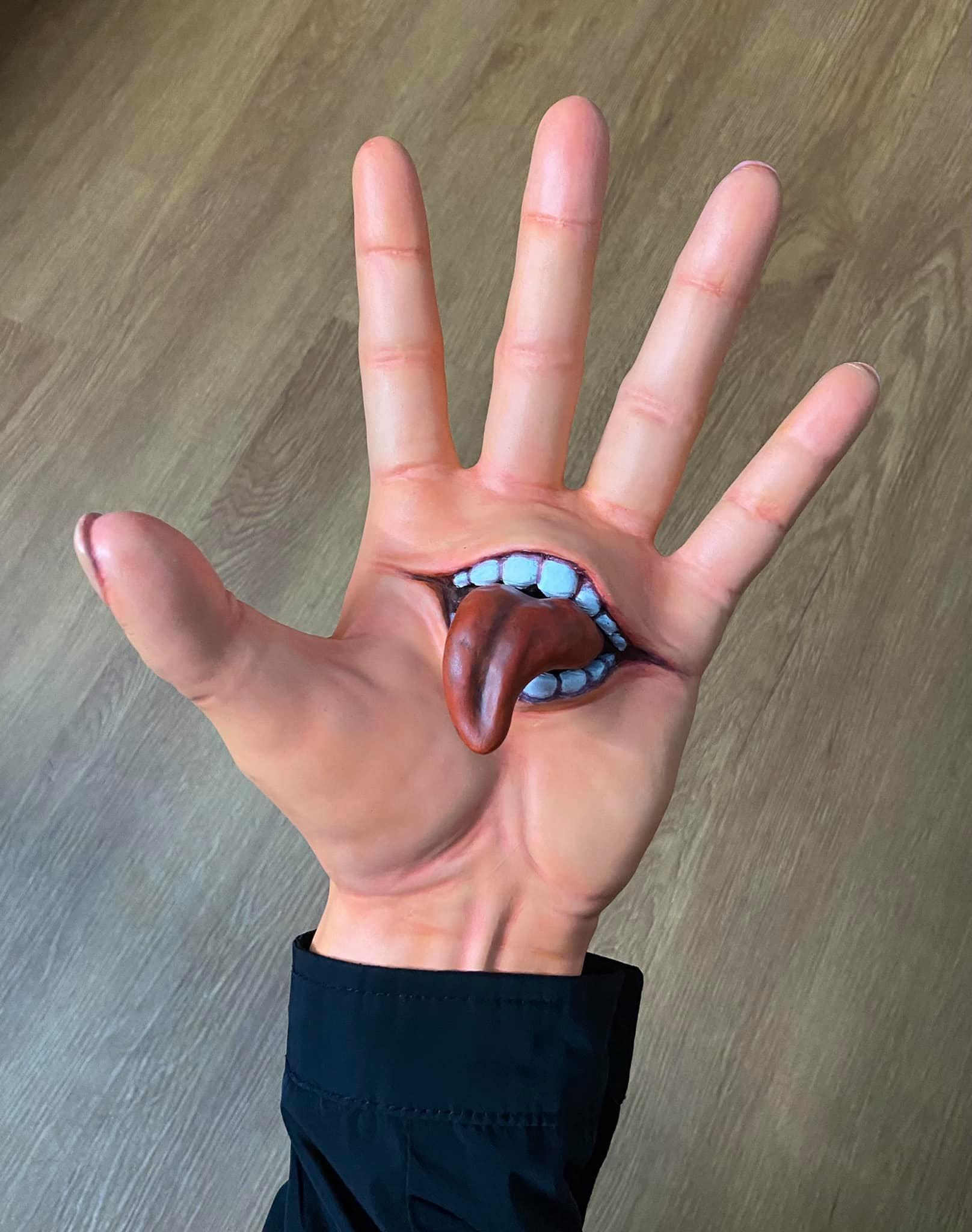 Yuji Itadori hand - Sukuna mouth - Jujutsu Kaisen Cosplay Decor 3D print model_3