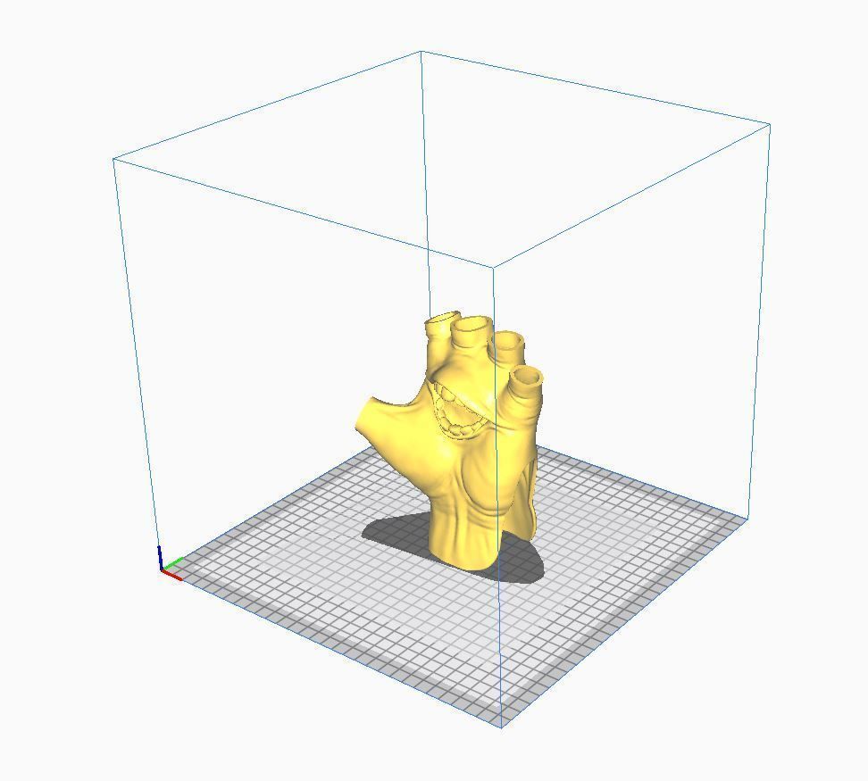 Yuji Itadori hand - Sukuna mouth - Jujutsu Kaisen Cosplay Decor 3D print model_43