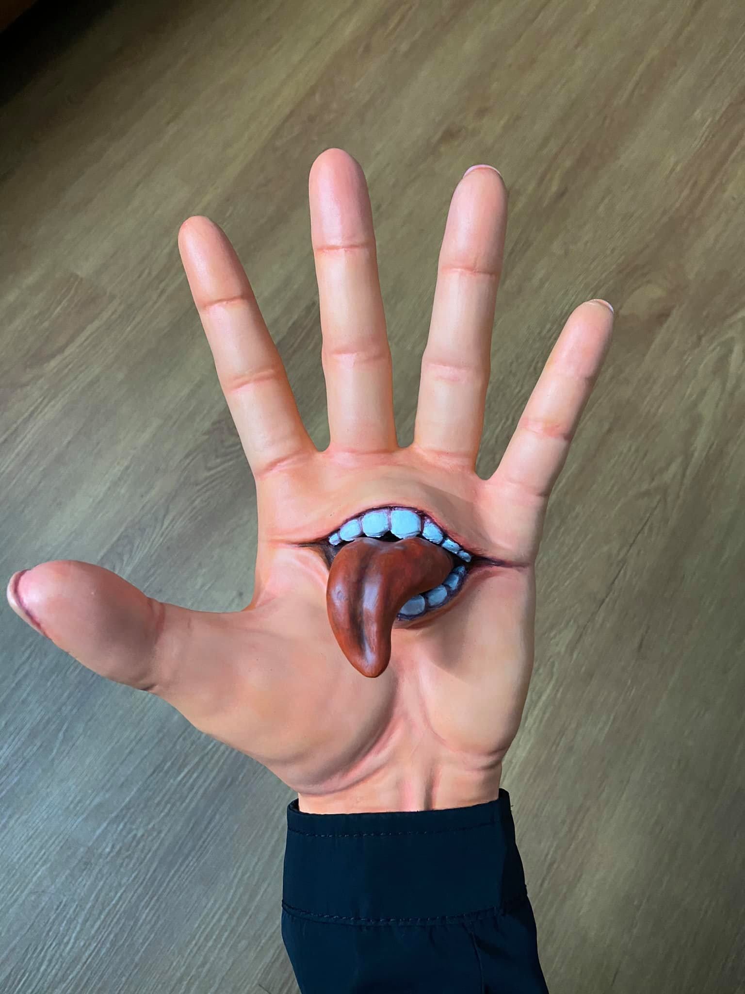 Yuji Itadori hand - Sukuna mouth - Jujutsu Kaisen Cosplay Decor 3D print model_2