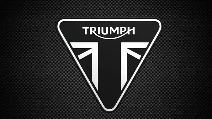 triumph logo 3D model