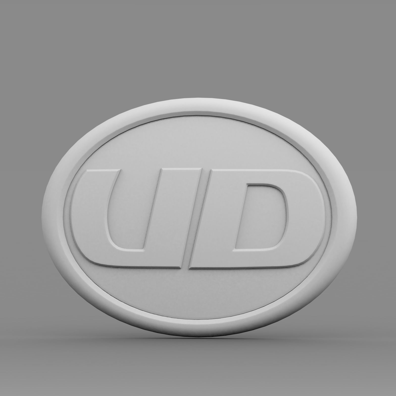 ud logo 3D model_6