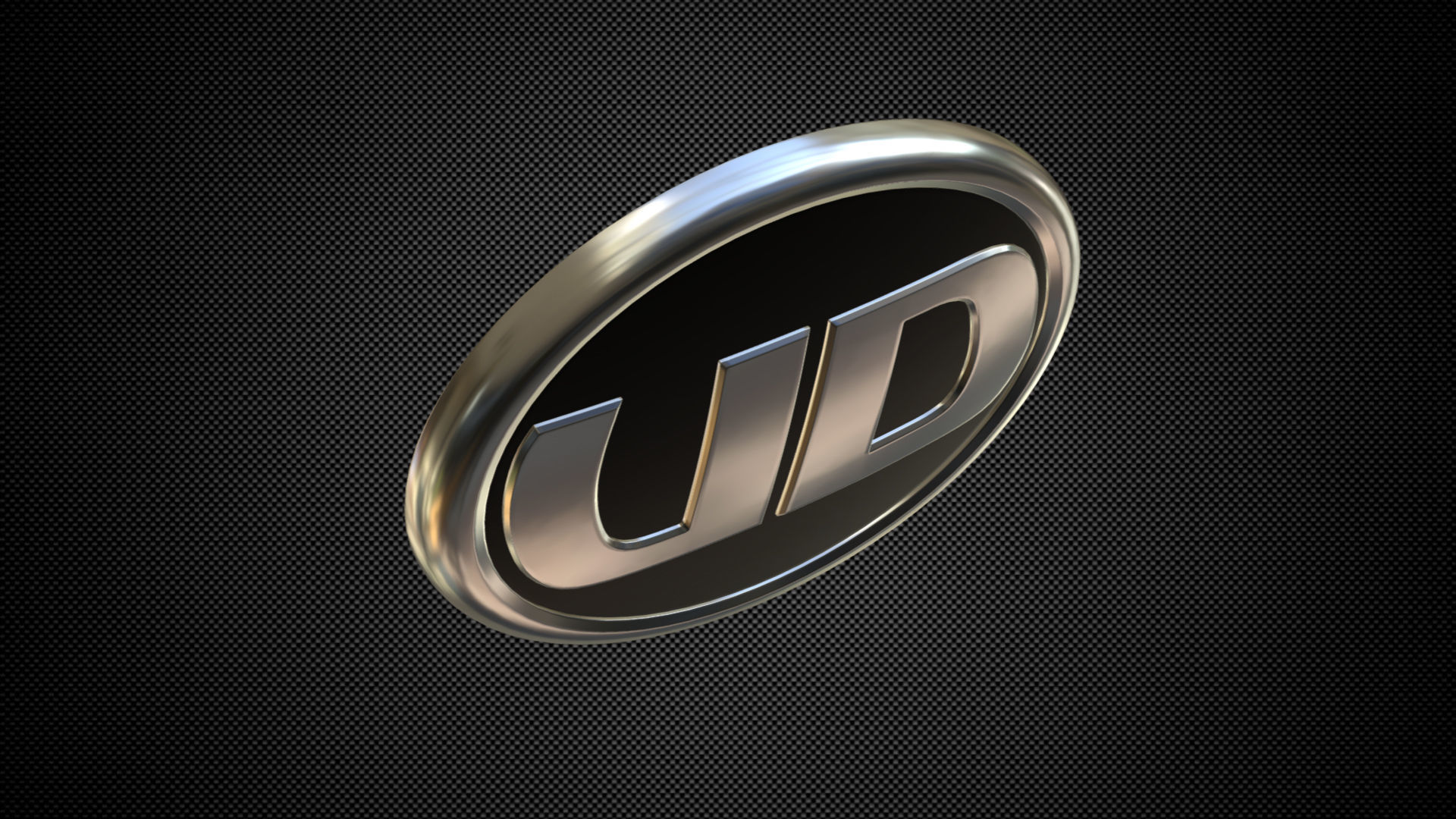 ud logo 3D model_3