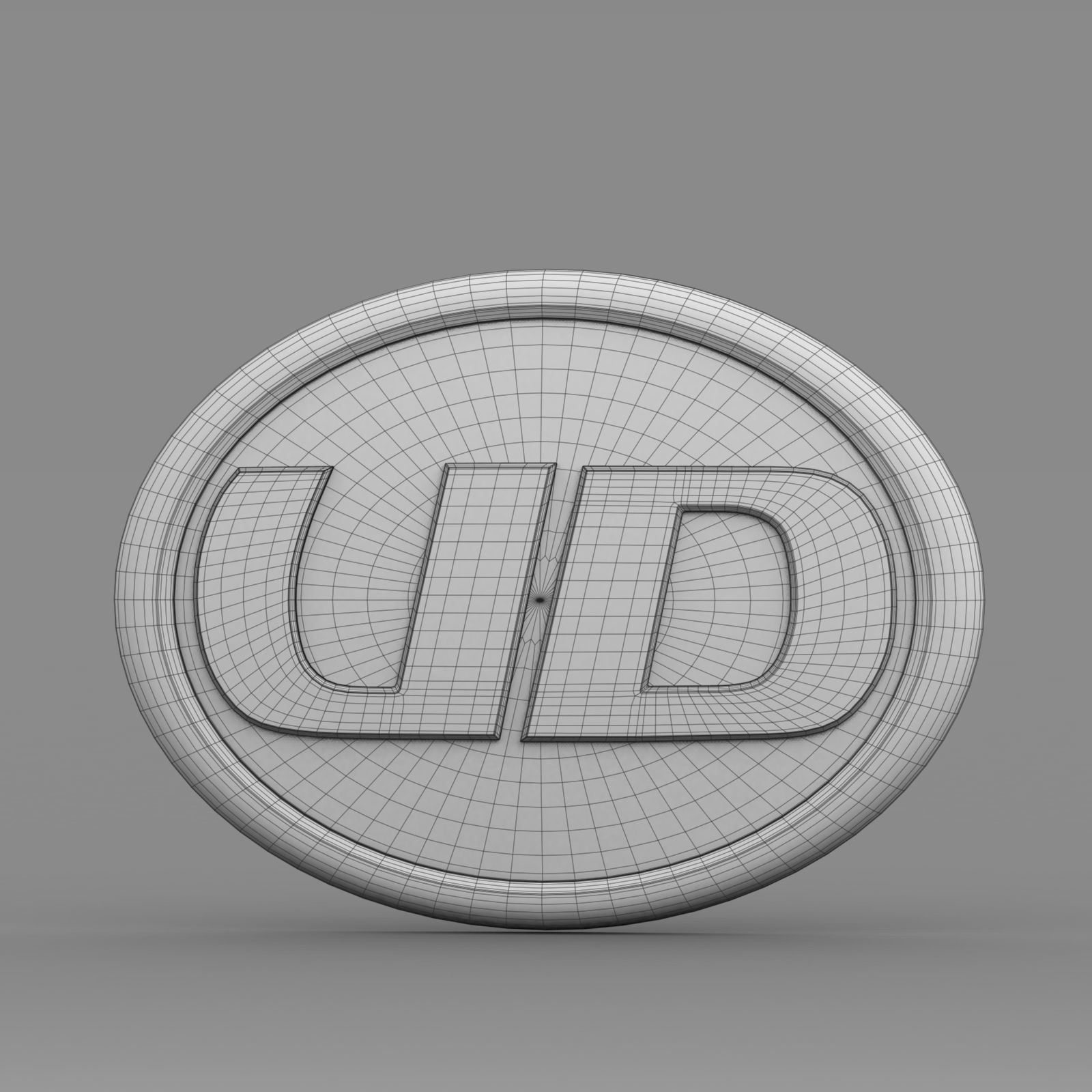 ud logo 3D model_7