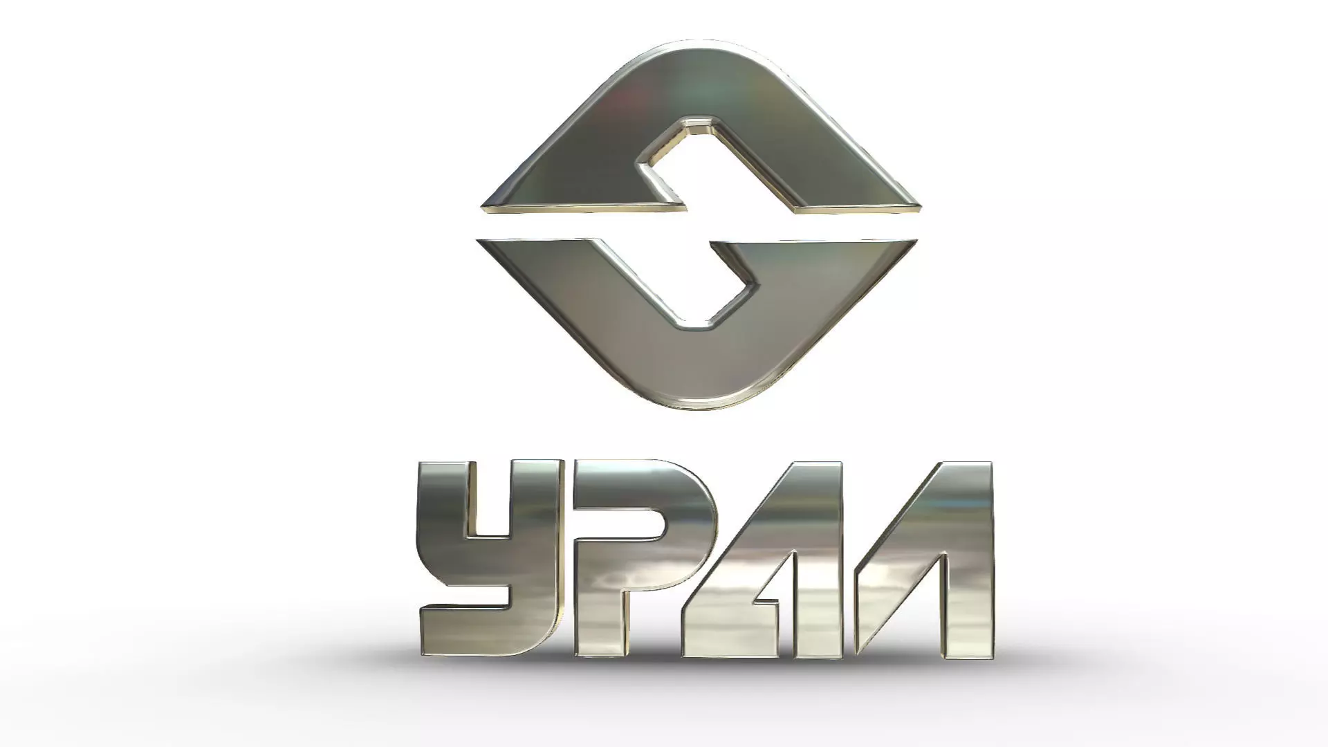 ural logo 3D model