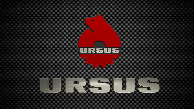 ursus logo 3D model
