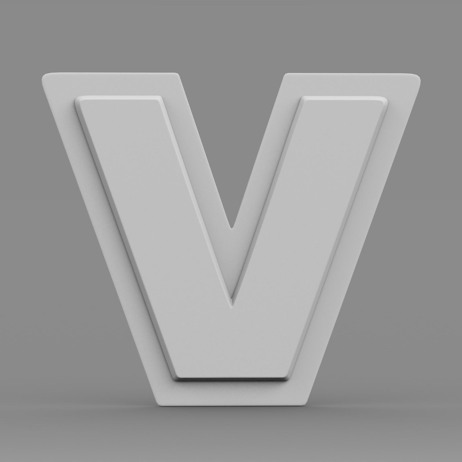 valtra logo 3D model_6