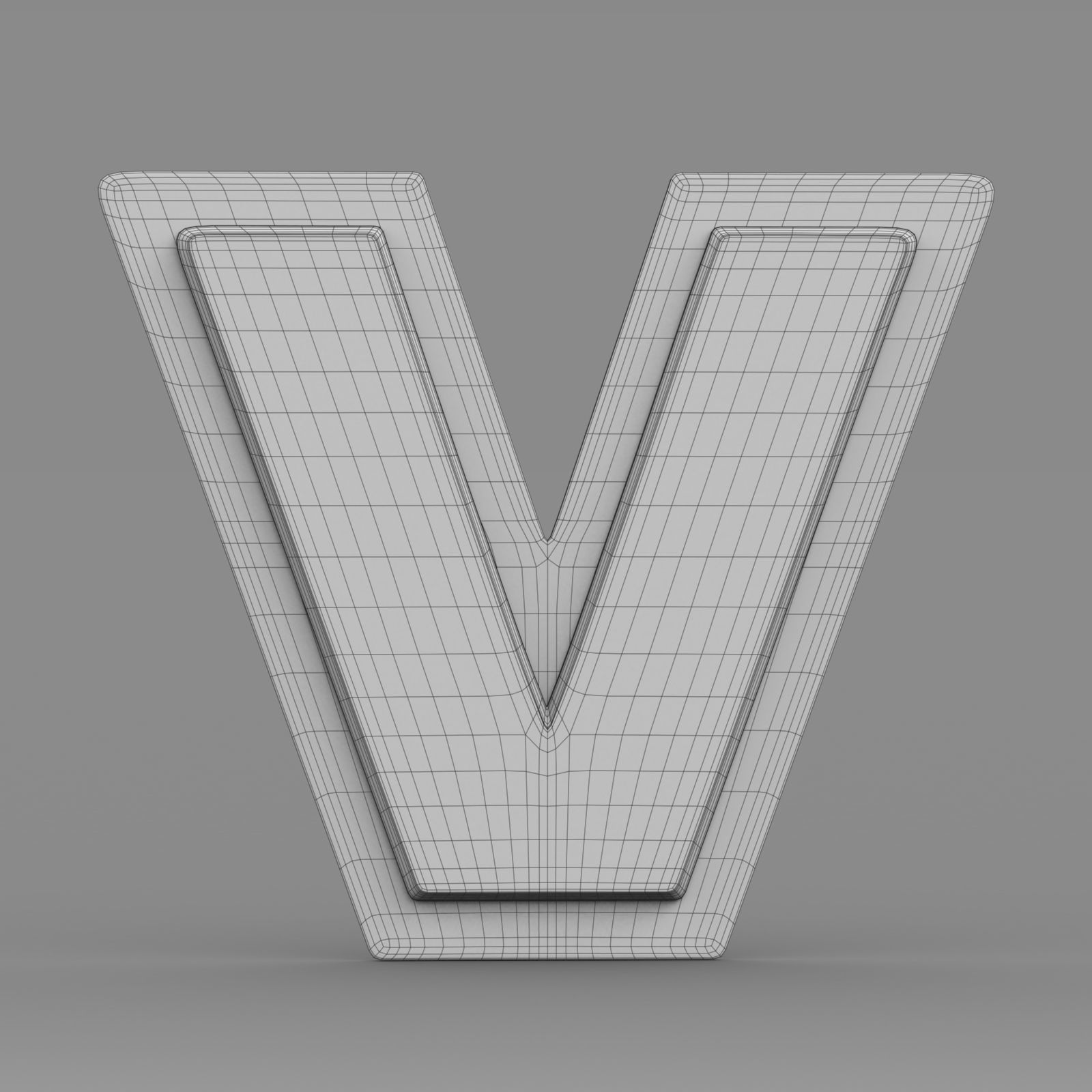 valtra logo 3D model_7