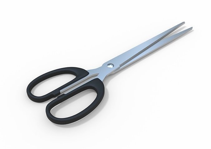 Scissors pair of 3D model