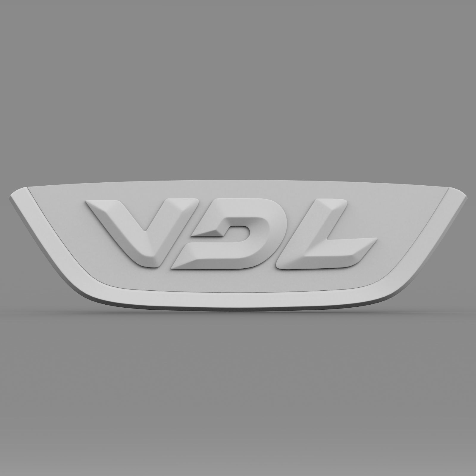vdl logo 3D model_6