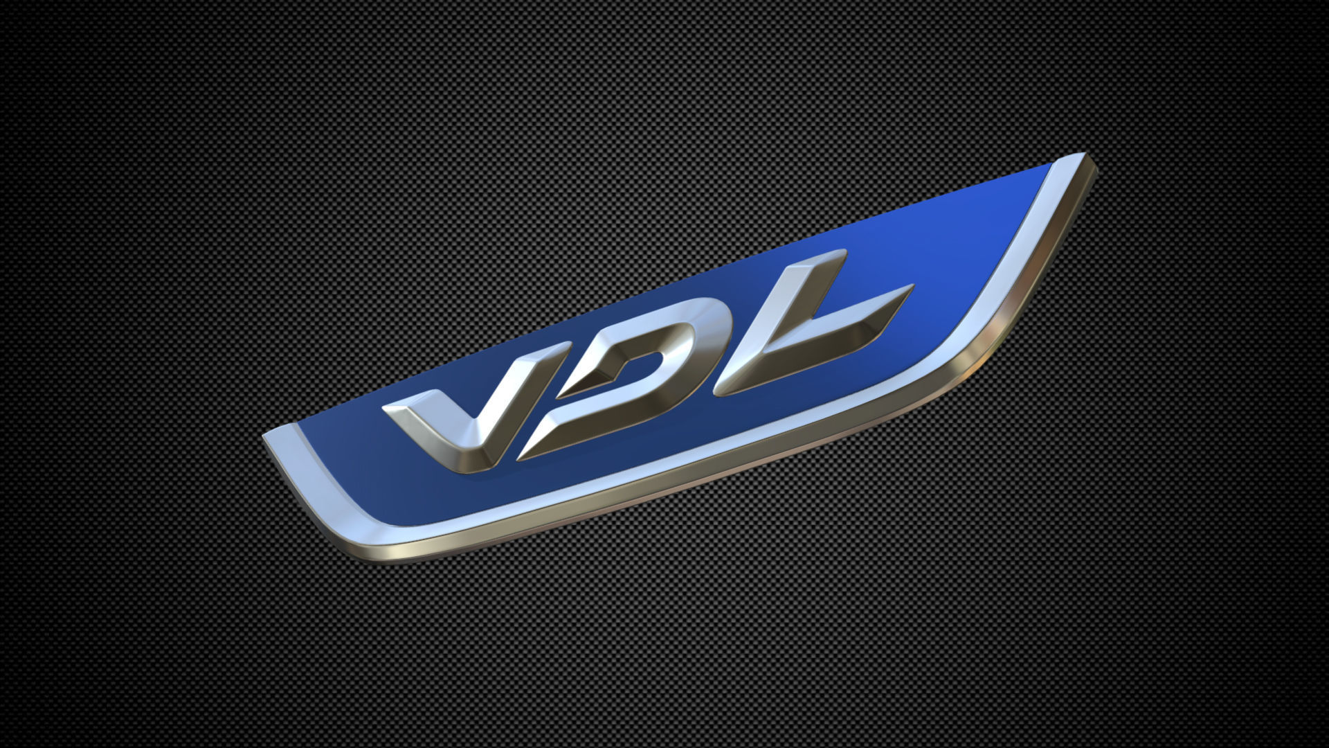 vdl logo 3D model_4