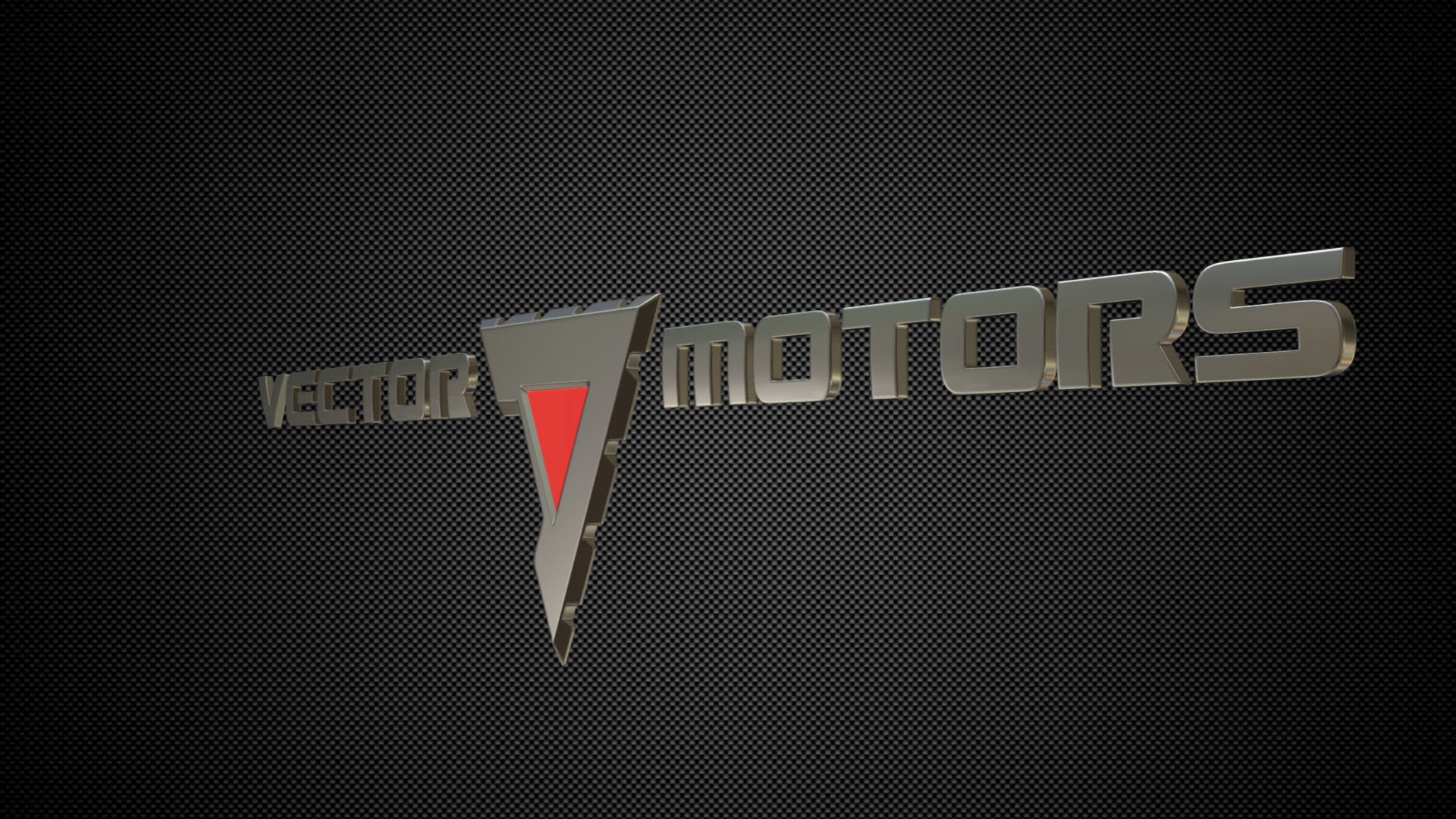 vector motors logo 3D model_2
