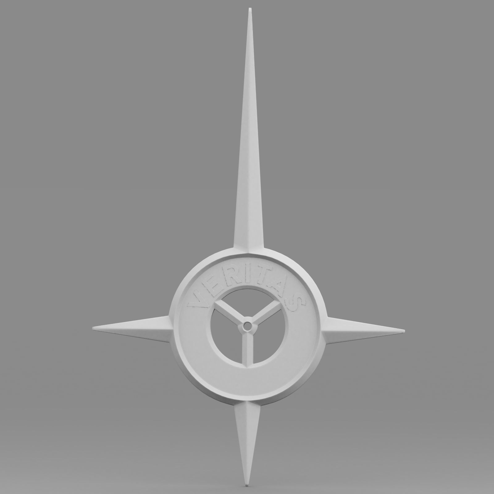 veritas logo 3D model_6