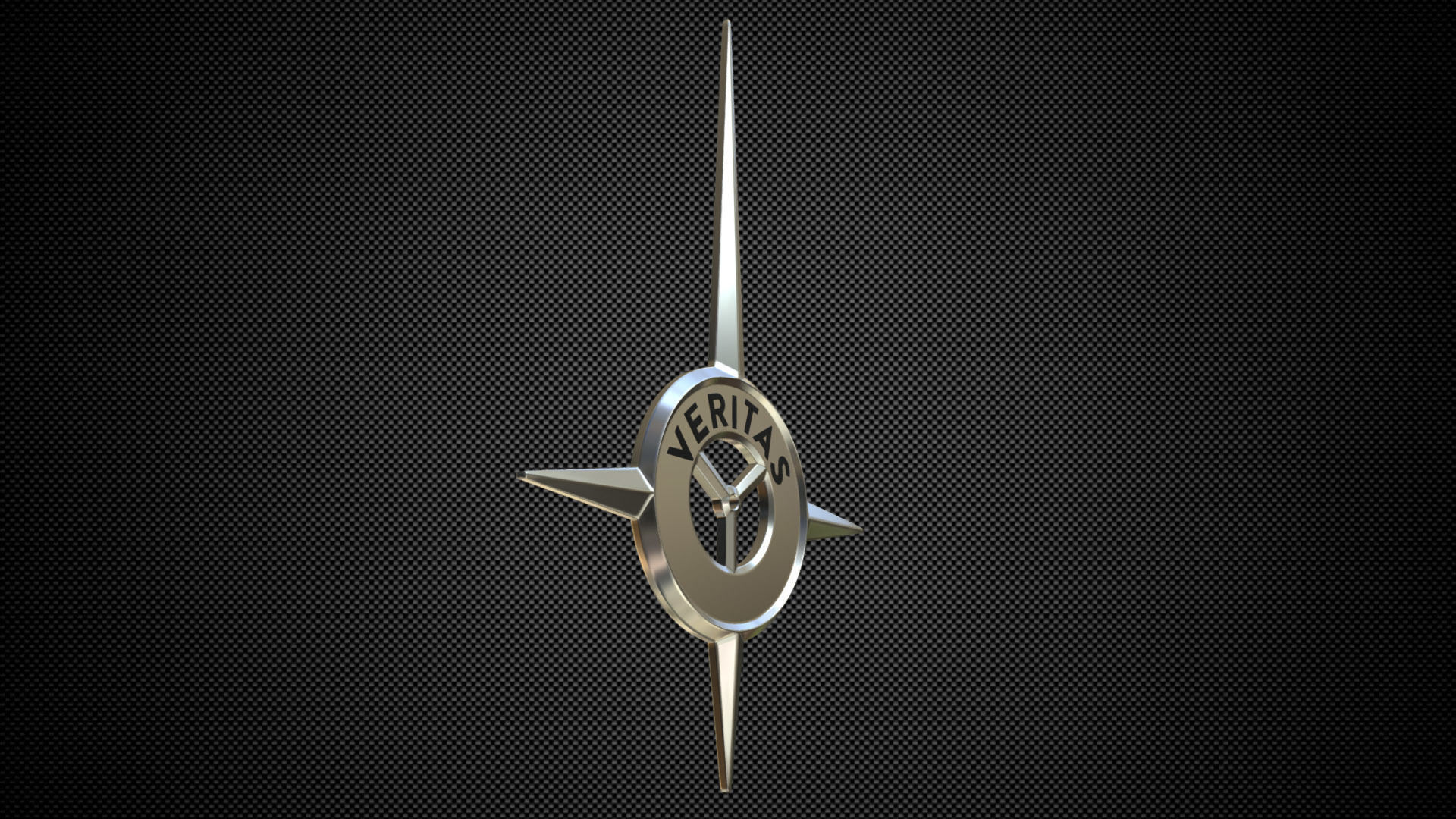 veritas logo 3D model_1