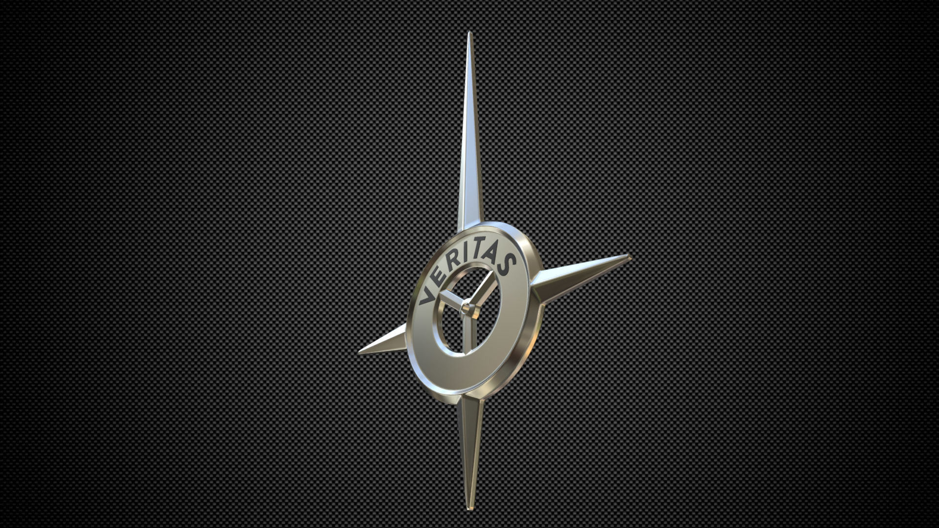veritas logo 3D model_5