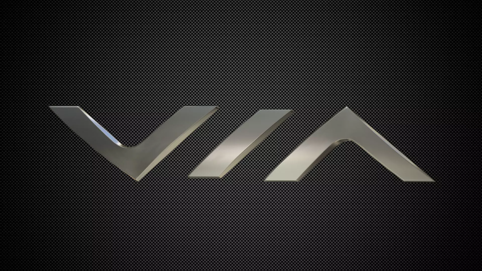 via logo 3D model