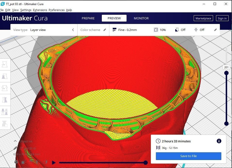 pant pot holder 93 3D print model_18
