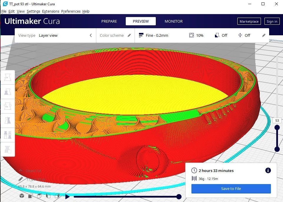 pant pot holder 93 3D print model_19