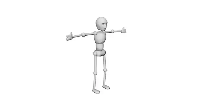 Simple standard rigged character