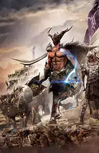 Centaur with soldier kit bash