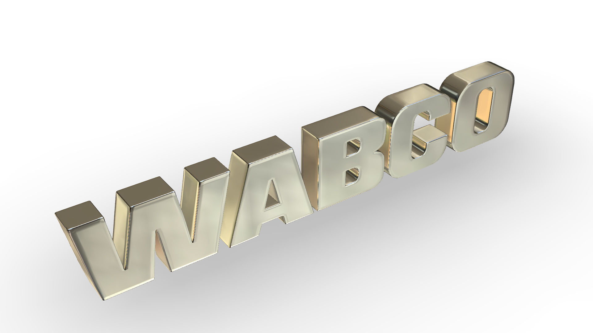 wabco logo 3D model_3