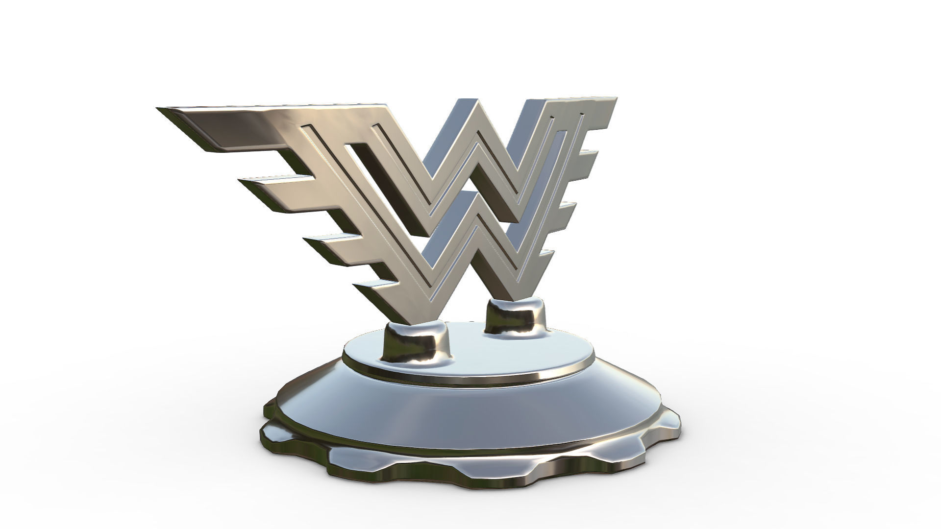 wanderer logo 3D model_1