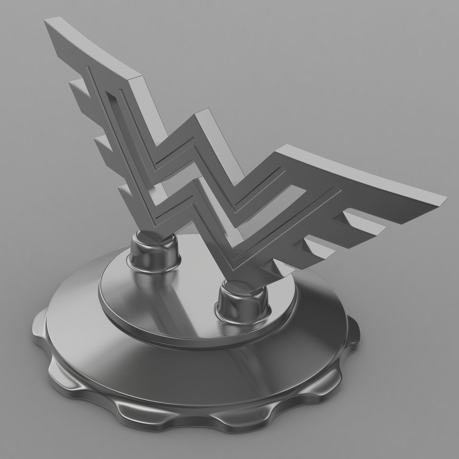 wanderer logo 3D model_12