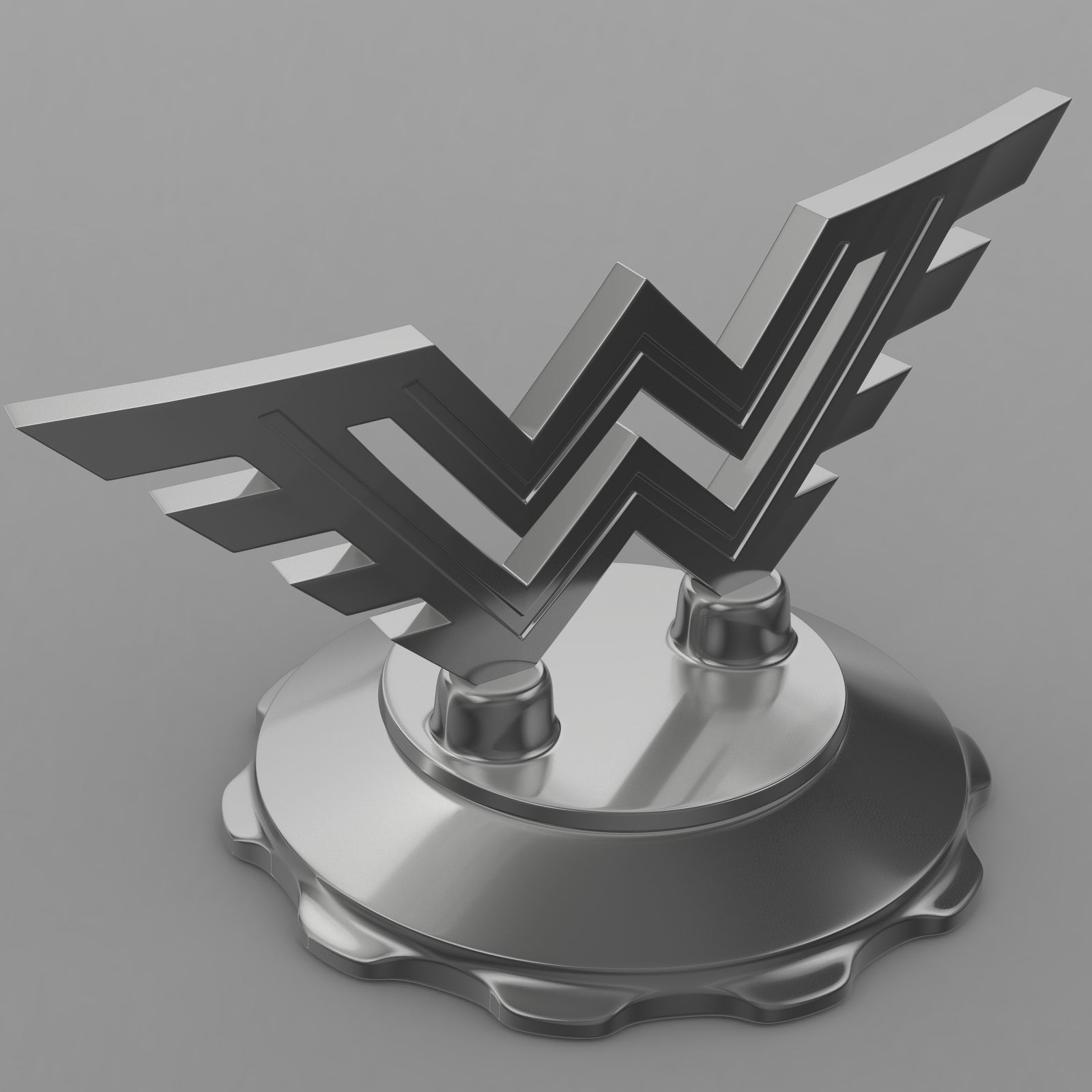 wanderer logo 3D model_11